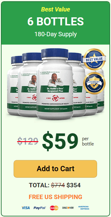 Order Bergamot Plus 6 Bottles